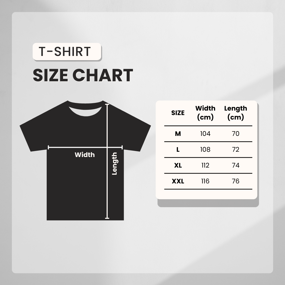 DEN N DEV | Kaos Oblong Lengan Pendek DAH Series Gorilla | Kaos Distro Unisex