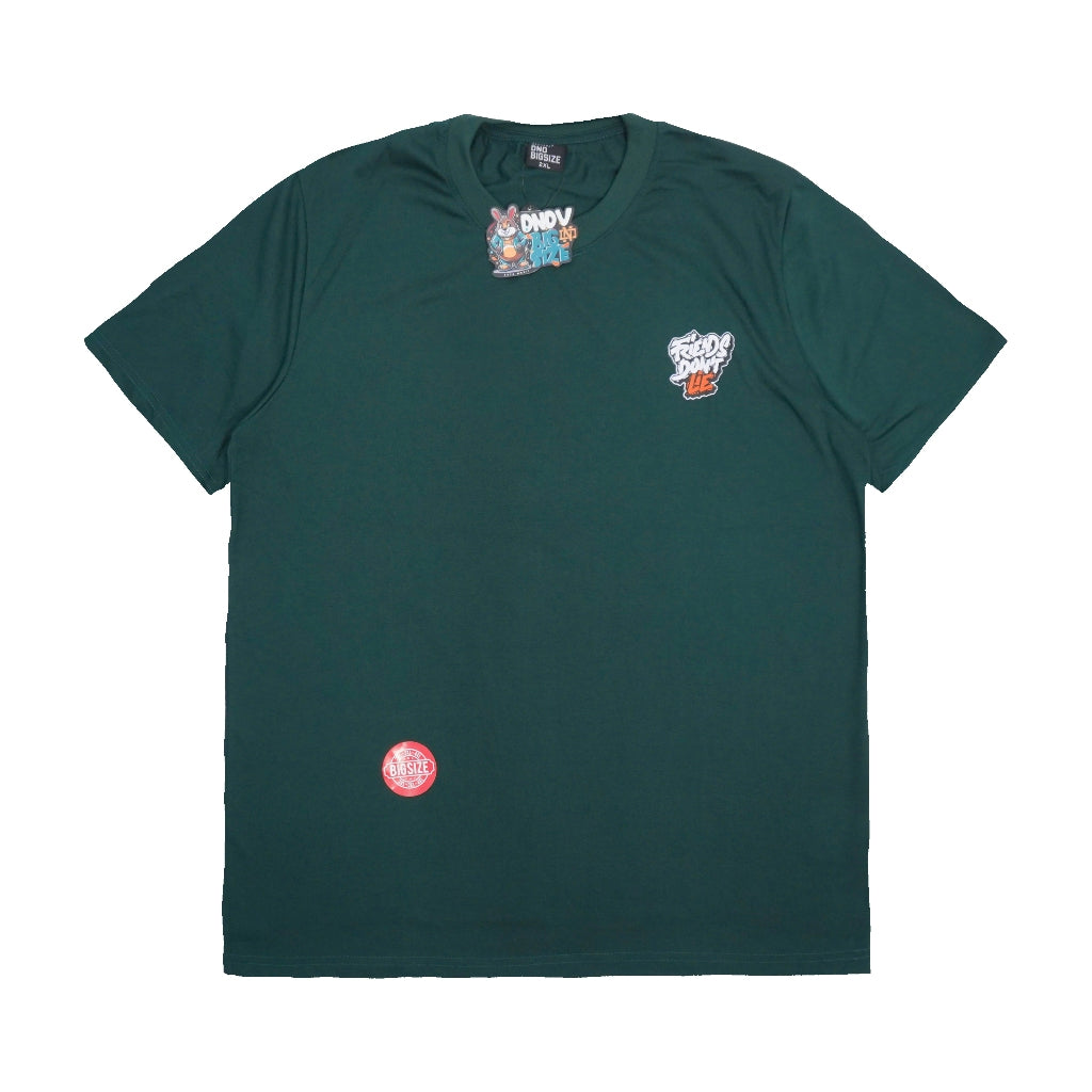 DEN N DEV - Kaos Big Size Pria | T-shirt Lengan Pendek Katun 20s