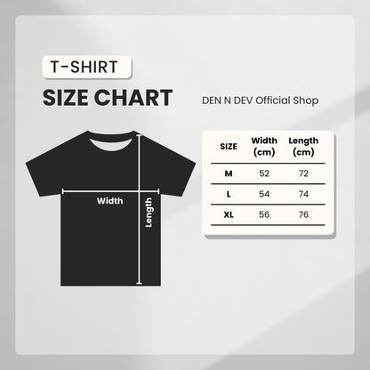 DEN N DEV | Kaos Kerah Polo Shirt Logo Bordir Dada Unisex | Polo Kasual Simpel