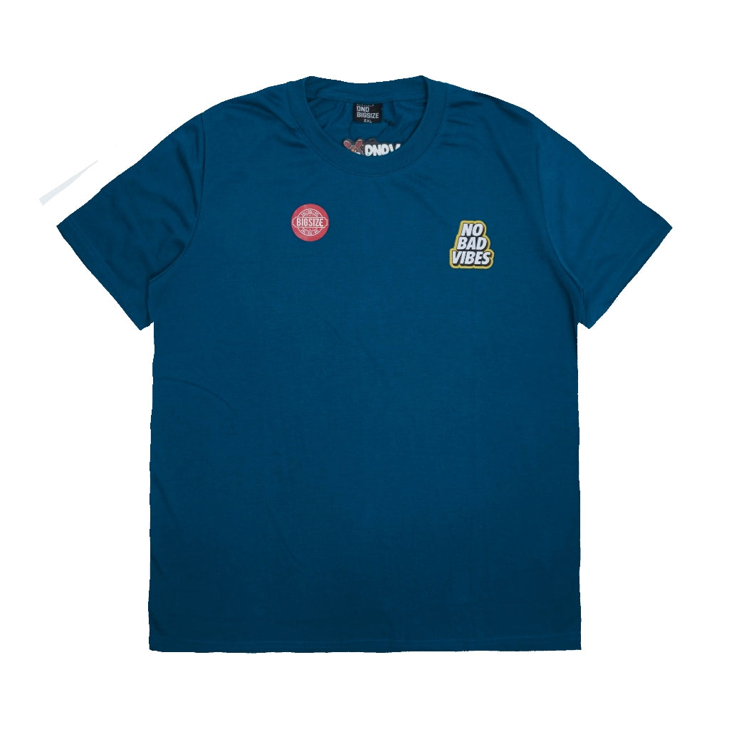 DEN N DEV - Kaos Big Size Pria | T-shirt Lengan Pendek Katun 20s