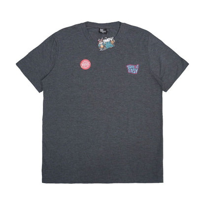 DEN N DEV - Kaos Big Size Pria | T-shirt Lengan Pendek Katun 20s