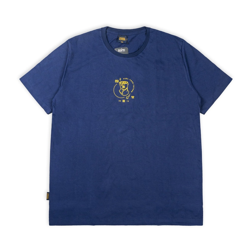 DEN N DEV - Kaos Big Size Pria | T-shirt Lengan Pendek Katun 20s