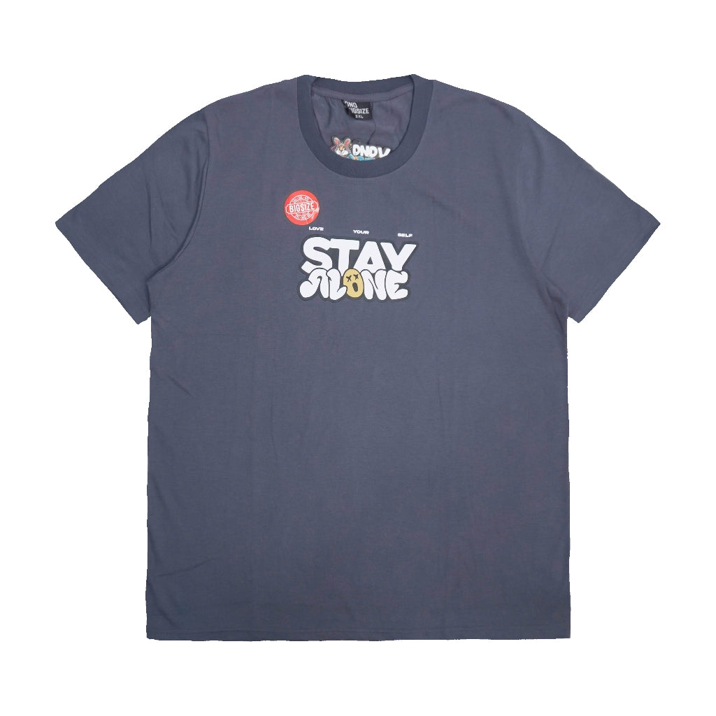 DEN N DEV - Kaos Big Size Pria | T-shirt Lengan Pendek Katun 20s