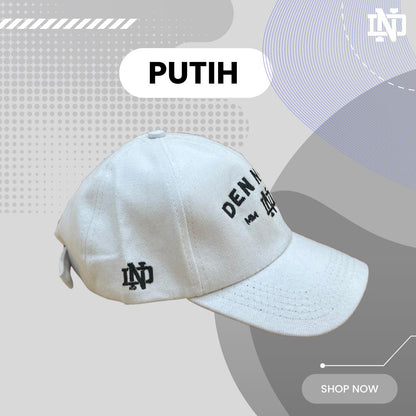 DEN N DEV Topi Baseball Distro Pria -  Topi Bordir Keren Unisex Cap Dewasa Wanita
