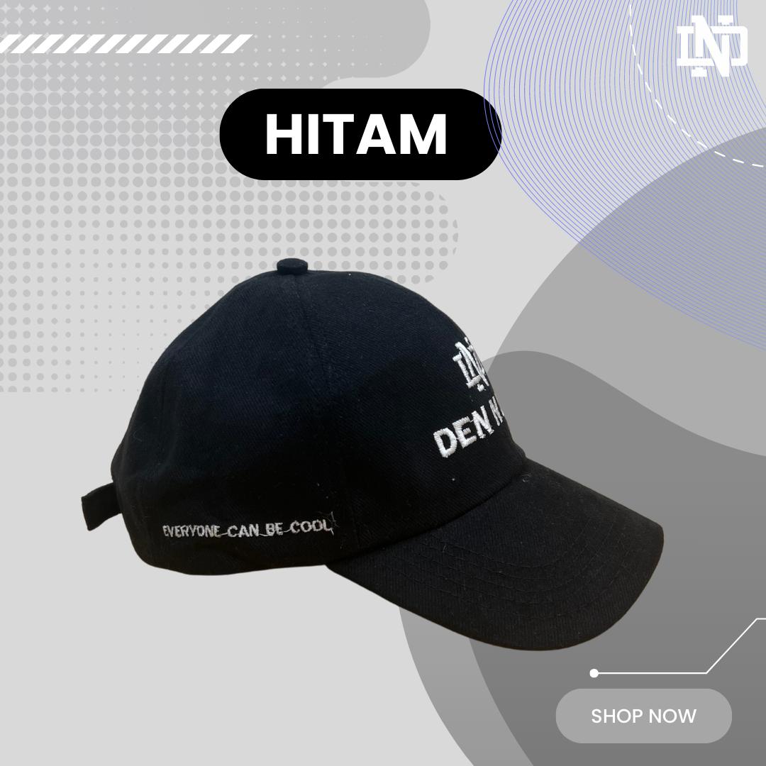 DEN N DEV Topi Baseball Distro Pria -  Topi Bordir Keren Unisex Cap Dewasa Wanita